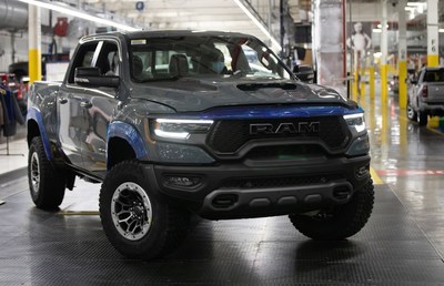 The first production 2021 Ram 1500 TRX auctioned for $410,000 at Barrett-Jackson Scottsdale with all proceeds going to United Way of Southeast Michigan’s 2-1-1 helpline.