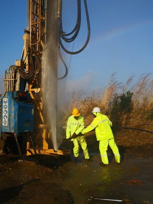 Fully equipped, Spartan Drilling Services and their trained teams repaired and restored 100 of the 200 unusable boreholes.