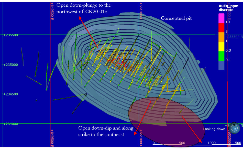 U S Gold Corp Releases Additional Drill Results And Is On Track To Complete Pre Feasibility Study For The Ck Gold Project