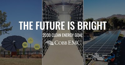 Cobb EMC's clean energy goals for a greener future.