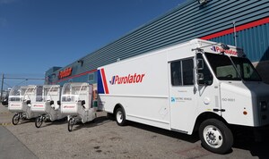 Purolator hits the road as first national courier to deploy fully electric delivery vehicles