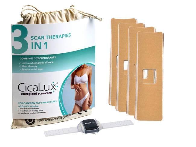CicaLux - Energized Scar Care. Award-winning, triple-action treatment for old and new scars.