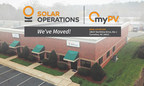 Rapid Growth Prompts Solar Operations Solutions' Relocation to Accommodate Larger Production Facility, myPV® Product Development
