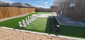 Artificial Grass Brings Backyard Fun for the Family