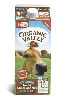 New Organic Valley Lowfat Chocolate Milk