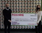 Pizza Nova donates $22,000 for Student Nutrition Ontario!