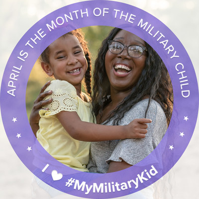 Share stories of resilience, strength and inspiration related to military children on social media using #MyMilitaryKid.