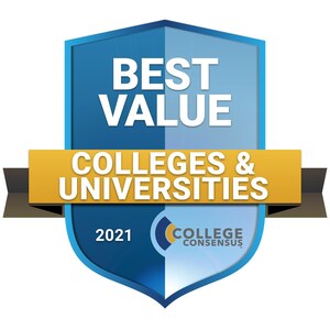College Consensus Publishes Aggregate Consensus Ranking of the 100 Best Value Colleges &amp; Universities for 2021
