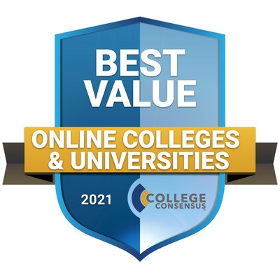 College Consensus Best Value Online Colleges & Universities 2021