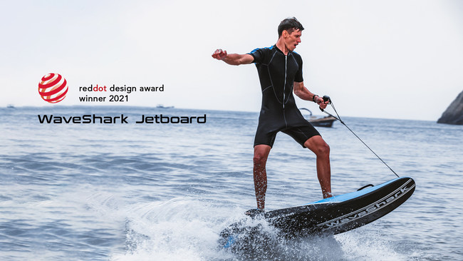 Award-winning Waveshark Jetboard earns 2021 Product Design Red Dot Award