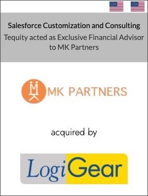 Tequity Advises MK Partners on Acquisition by LogiGear