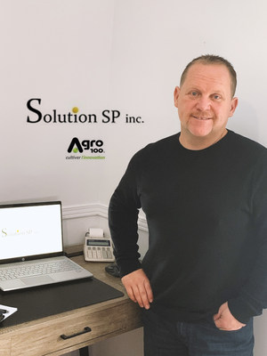 Le prsident de Solution SP, Steeve Potvin, est fier de pouvoir offrir des solutions agronomiques coresponsables adaptes aux producteurs agricoles du Saguenay-Lac-St-Jean. (Groupe CNW/Solution SP inc.)