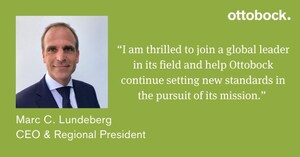 Ottobock North America Appoints MedTech Industry Leader Marc C. Lundeberg as CEO &amp; Regional President