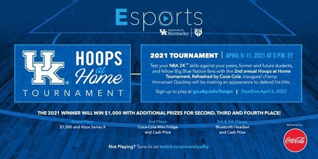 Gen G And University Of Kentucky Host Hoops At Home Nba 2k Tournament Bringing Together Students Faculty Alumni And Fans