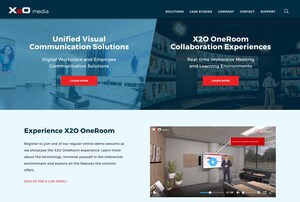 X2O Media Launches a New Website to Showcase Collaboration and Unified Visual Communication Solutions