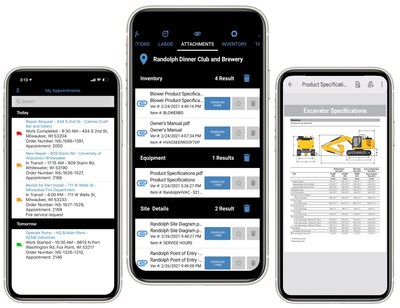 MSI Data's Service Pro Mobile app for field service management