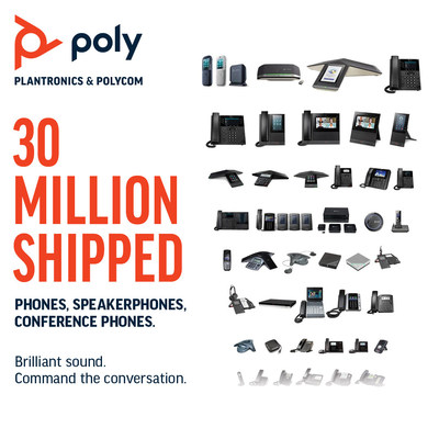 Poly’s celebrates its legacy in audio innovation, and beautifully designed phones for mission critical calls.