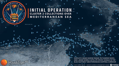 HawkEye 360 Cluster 2 Initial Operations Data