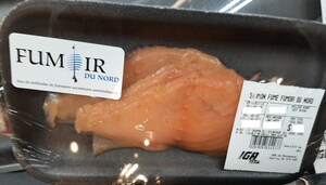 Mise en garde à la population - Avis de ne pas consommer du saumon fumé conditionné et vendu par l'entreprise IGA Extra - Coop de Sainte-Foy