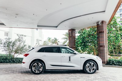 The Audi e-tron will serve as the Official Electric Vehicle of 1 Hotels in the U.S. including New York, Los Angeles and Miami
