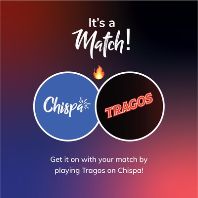 Chispa and Tragos team up to bring users a new entertaining twist to swiping right in the dating app world