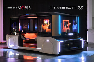 Hyundai Mobis stellte neue Mobilitäts-Konzeptfahrzeuge M.Vision X und M.Vision POP vor