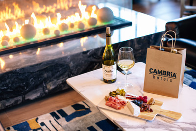 Cambria Hotels and Cambria Estate Winery Announce Collaboration to Pair Upscale Experience and World-Class Wine