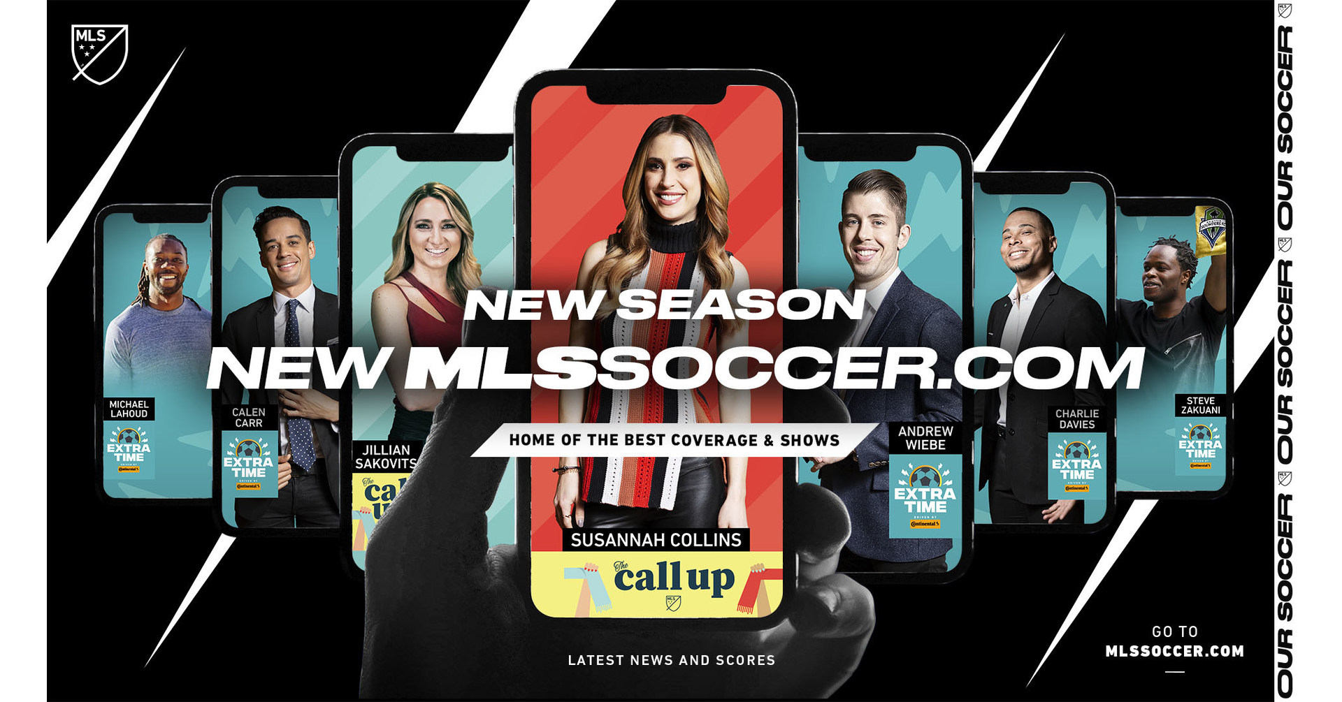 Reimagined League Website And Launch Of "Our Soccer" Campaign Signal