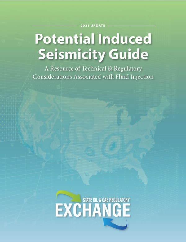 The Exchange released its 2021 Update of the Potential Seismicity Guide: A Resource of Technical & Regulatory Considerations Associate with Fluid Injection in March 2021. Download the report at https://www.stateoilandgasregulatoryexchange.com/.