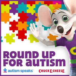 Chuck E. Cheese Celebrates Autism Awareness Month With The Return of 'Sensory Sensitive Sundays' April 11