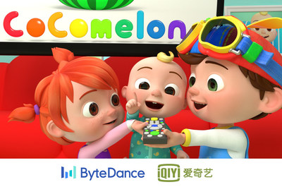 Moonbug Entertainment amne  CoComelon  sur iQIYI et Xigua Video de ByteDance (PRNewsfoto/Moonbug)