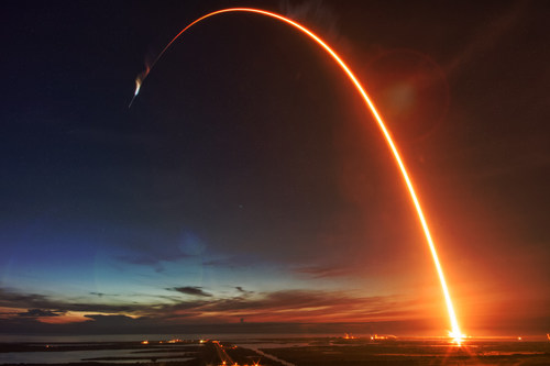 Photo cred: SpaceX (CNW Group/Geometric Energy Corporation)
