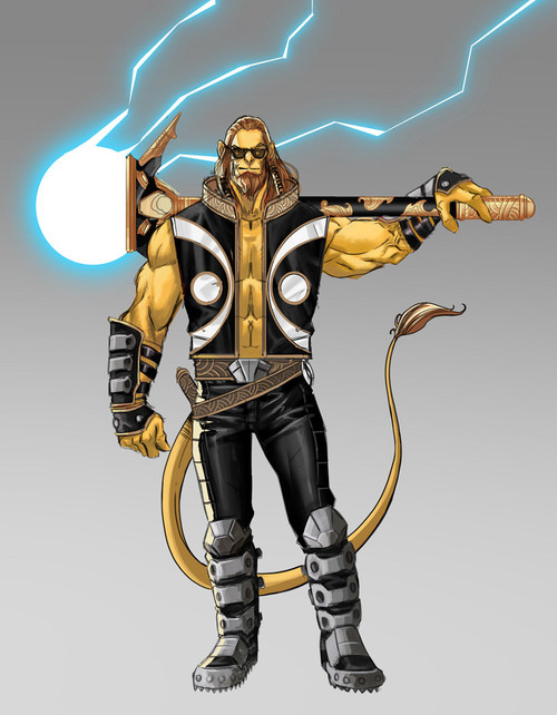 Monkey Master created by Stan Lee and Sharad Devarajan. Artwork by Graphic India and Jeevan J. Kang
