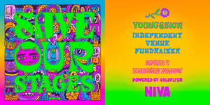 Independent Venues Troubadour, 9:30 Club, First Avenue &amp; More Launch "Golden Ticket" NFT Fundraiser With Renowned Artist Young &amp; Sick In Partnership With Goldflyer And NIVA