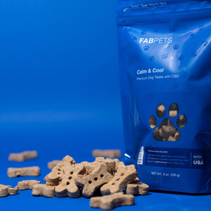 FAB CBD Announces The Re-Release of Calm CBD Dog Treats