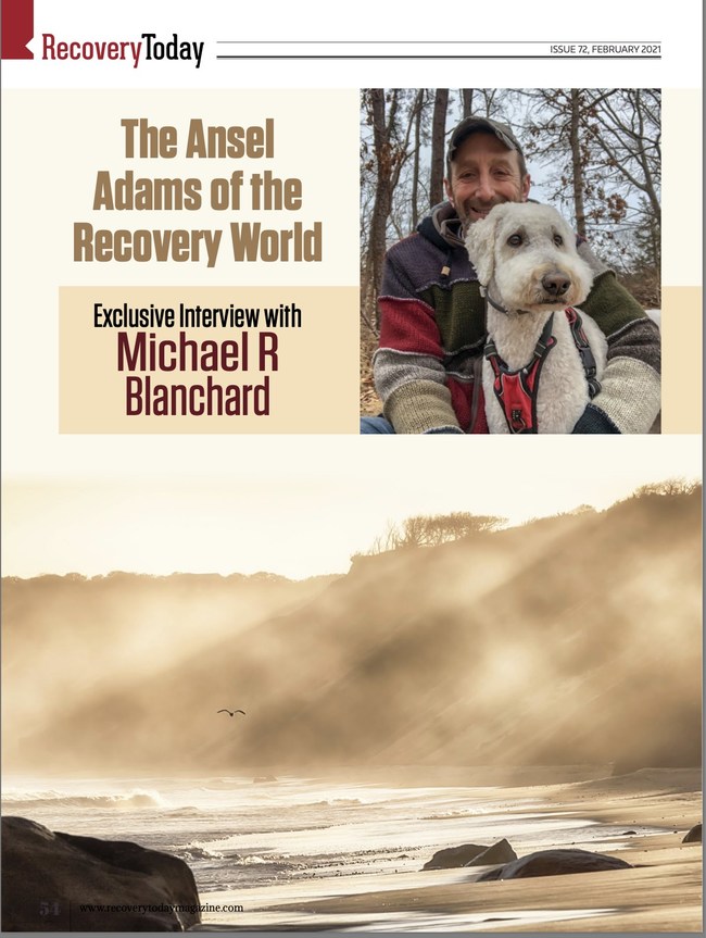 Recovery Today honors the healing photography of Michael Blanchard