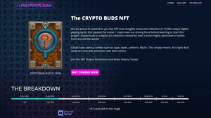 'Crypto Buds' Sells Over 1800 NFTs in One Week From Wildly Popular Collectible Digital Playing Card Collection - Expects Full Collection Sell-Out by End of Month