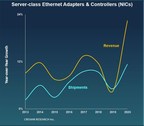 Customers Deployed Seven Million Additional Server-Class Ethernet NIC Ports in 2020, Reports Crehan Research