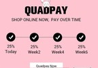 Jurllyshe Has Supported Quadpay as a Payment Method: Buy Now, Pay Later for Apparel