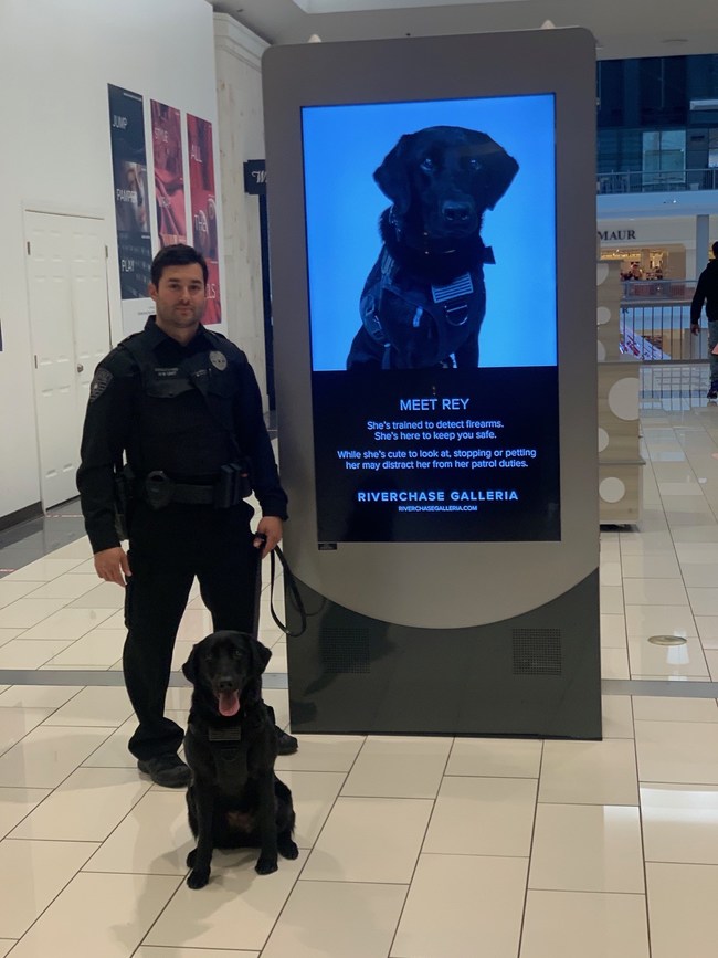 Public Safety Canine at Riverchase Galleria