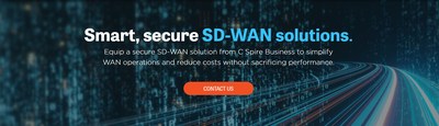 C Spire has introduced a new software-defined solution that helps businesses in Mississippi, Alabama and Tennessee upgrade application performance, reduce total cost of ownership and simplify wide area network (WAN) performance while improving traffic flow and reducing pressure on overall operations