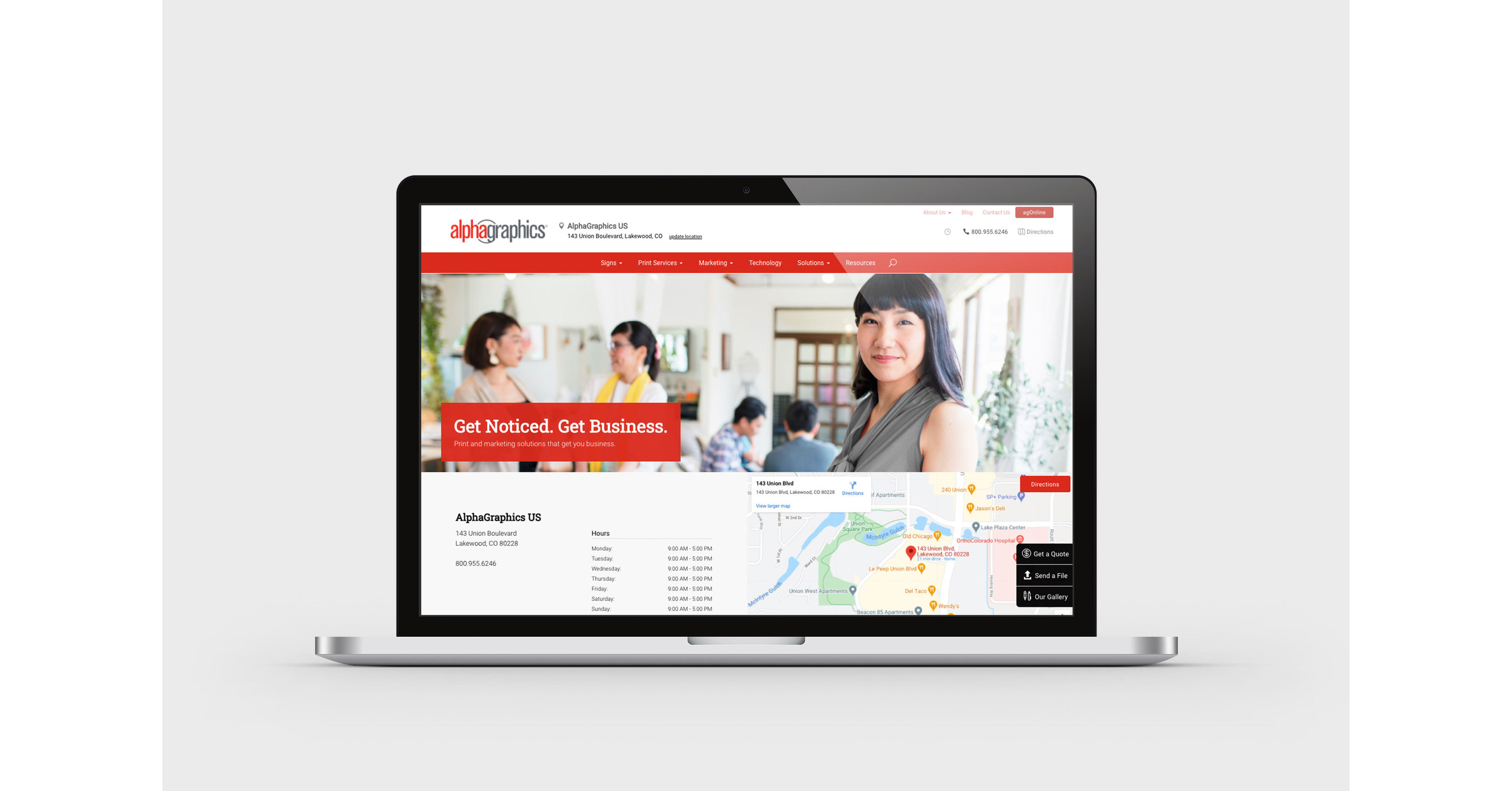 AlphaGraphics reveals brand refresh and new website