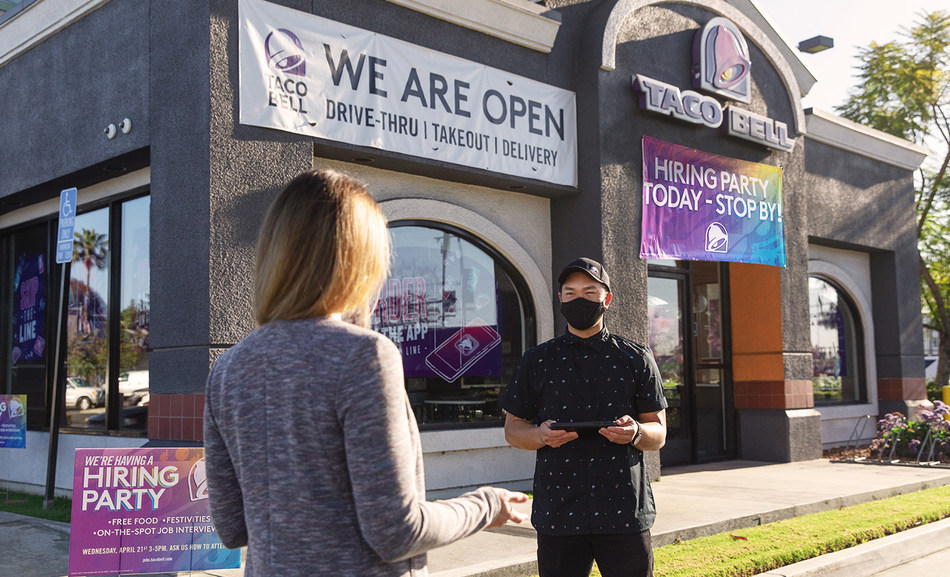 One Day 5 000 Job Openings Taco Bell Restaurants Plan For Major Hiring Push On Wednesday April 21