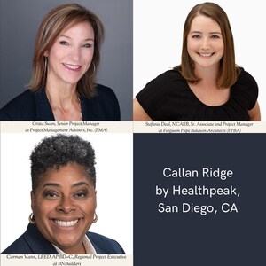 Accomplished Women from BNBuilders, FPBA, and PMA Lead Healthpeak's Callan Ridge Project