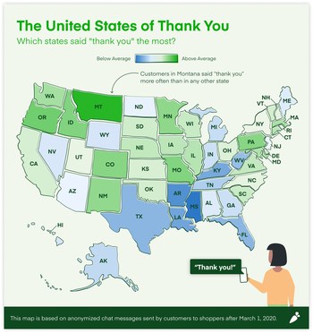 The United States of "Thank You"