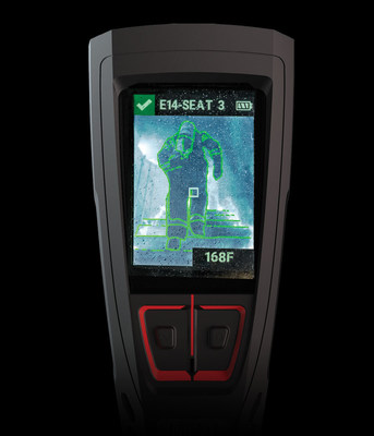 Versatile in design, LUNAR can be used as a stand-alone device or as part of an MSA SCBA system.  Shown in this photo is LUNAR's personal thermal imaging capability with enhanced with edge detection, providing firefighters and first responders with improved situational awareness.