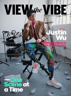 Triple threat, Justin Wu, stars on View the VIBE April digital cover championing Asian-Canadian talent