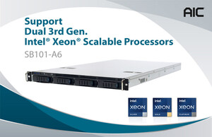 AIC Announces New Product Based on the 3rd Gen Intel Xeon Scalable Processor