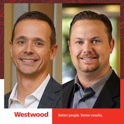 Westwood’s Aaron Tippie, PE, transitioned to Chief Strategy Officer, and Bryan P. Powell, PE, transitioned to Chief Operations Officer on April 5, 2021.