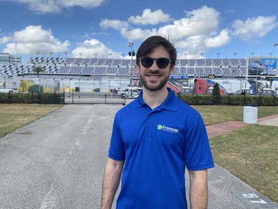 Freeway Insurance has announced it will serve as a premium sponsor on the No. 99 Chevrolet Camaro and driver Daniel Suárez for the remainder of the 2021 NASCAR Cup Series season.